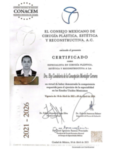 Plastic and Reconstructive Surgery board certification