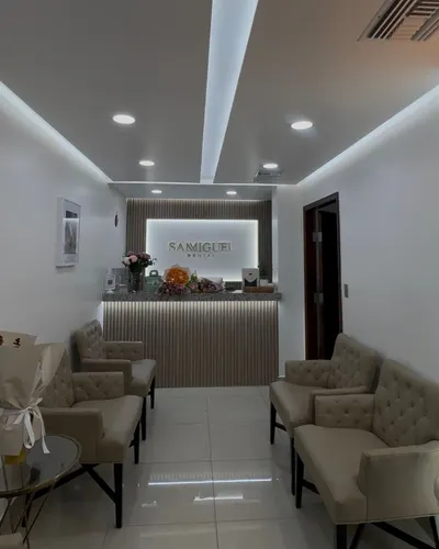Wide view of the Allure Dental lobby