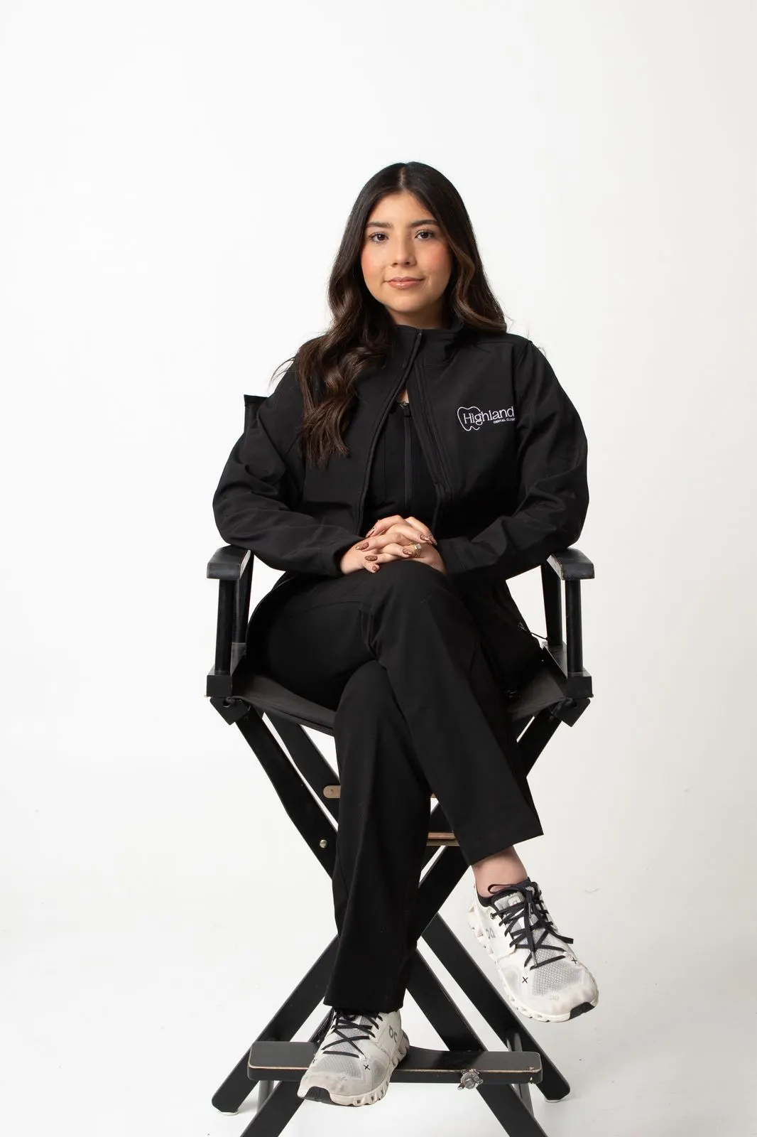 Dr. Lucy Mendoza, Lead Cosmetic Dentist, editorial portrait