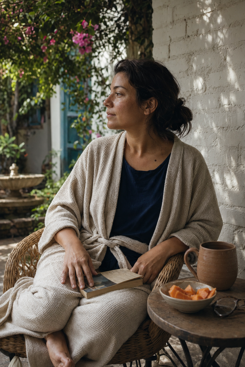 Refresh and Reveal Retreat package &mdash; confident woman after a coordinated facial-surgery trip